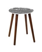 2 Tables gigognes vert/blanc/noir