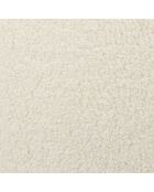 4 Chaises bouclette Loki marron/blanc/noir - 46x78.3x48 cm