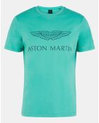 T-Shirt Logo Aston Martin Racing turquoise
