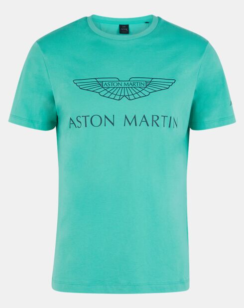 T-Shirt Logo Aston Martin Racing turquoise