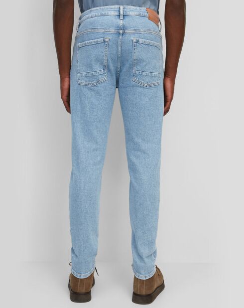 Jeans Skee Tappered in cotone biologico blu chiaro