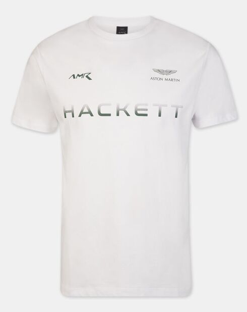 T-Shirt Logo Basic Aston Martin Racing blanc