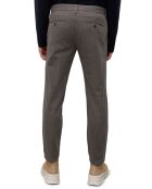 Pantalon Coton Bio Stig Tappered Leger gris foncé