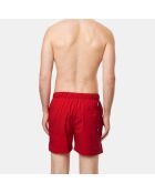 Short de bain bandes coté rouge