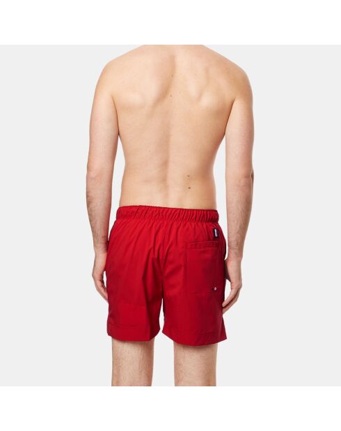 Short de bain bandes coté rouge