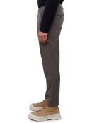 Pantalon Coton Bio Stig Tappered Leger gris foncé