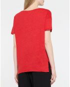 T-Shirt Lorelai rouge