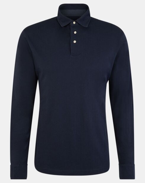 Polo Regular Fit Jersey bleu marine