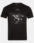 T-Shirt Program Aston Martin Racing noir