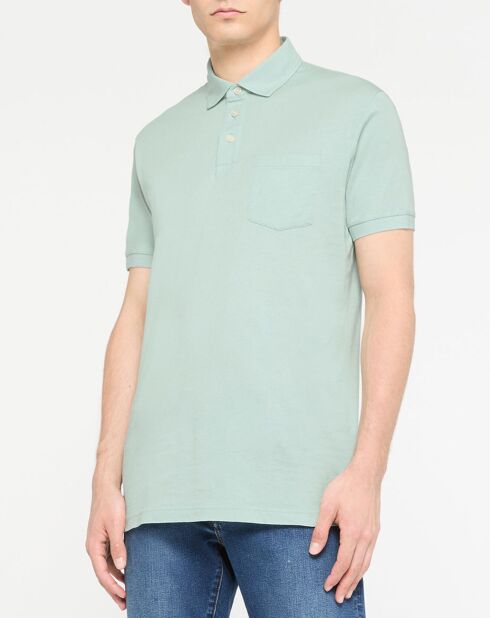 Polo Regular Fit Jersey vert clair
