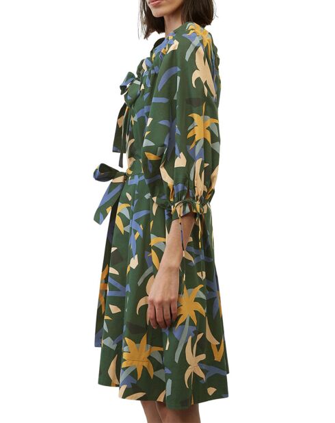 Robe Print Courte multicolore