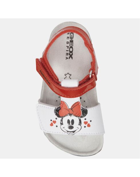 Sandales Chalki X Disney rouge/blanc