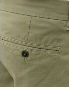 Pantalon Coton Bio Stig Tappered Leger kaki clair