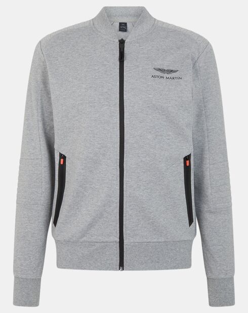 Sweat Motard Aston Martin Racing gris clair