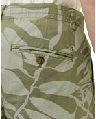 Short Eksjo en Coton bio kaki clair