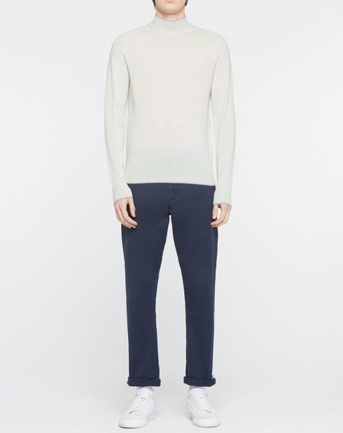 Pull 100% Laine Mérinos écru