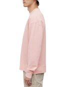 Sweat Col Rond Coton Organic rose clair