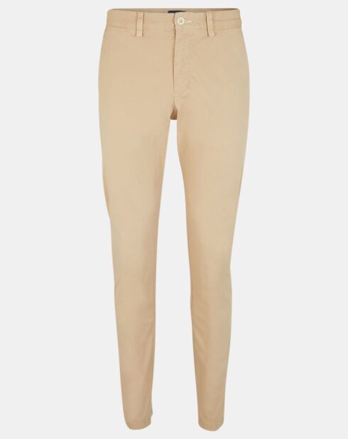 Pantalon chino Lou beige