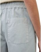 Short Elastique bleu clair