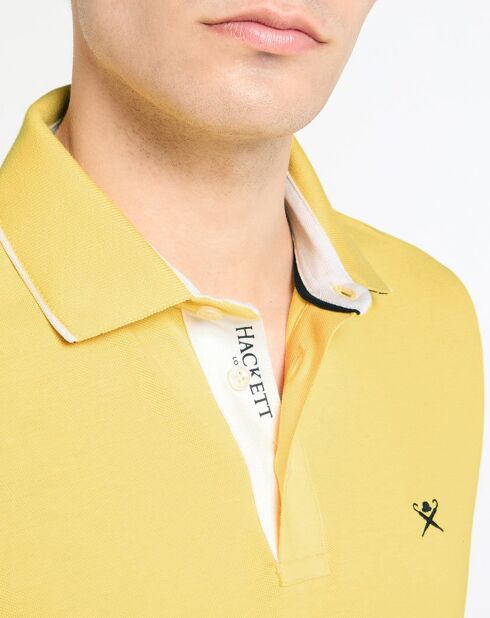 Polo Slim Fit jaune