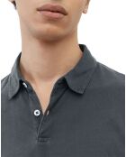 Polo manches courtes Jersey Coton Organic bleu marine