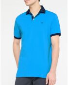 Polo Regular Fit bleu moyen