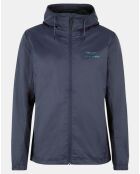 Coupe-Vent Hoodie Aston Martin Racing bleu marine