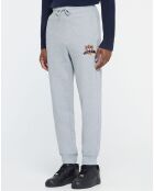 Jogging Blason gris clair