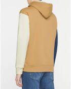 Sweat 100% Coton Bio Color block multicolore