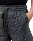 Short Matelassé bleu marine