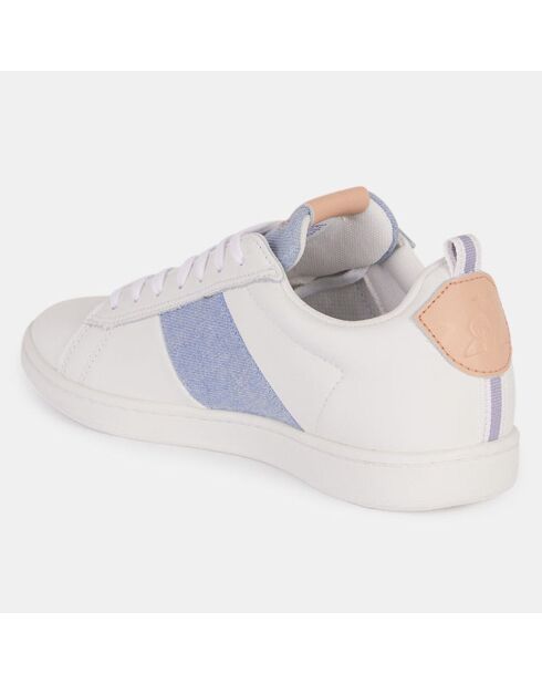 Baskets en Cuir Courtclassic blanc/belu