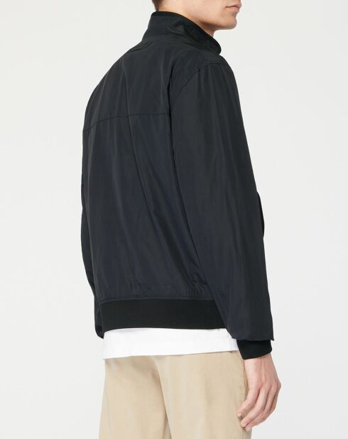 Blouson Bord canvas noir