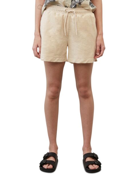 Short Eponge beige moyen