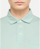 Polo Regular Fit Jersey vert clair