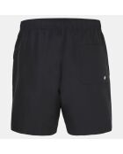 Short de Bain ajustable Logo Côté noir