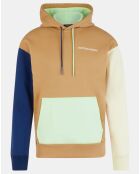 Sweat 100% Coton Bio Color block multicolore