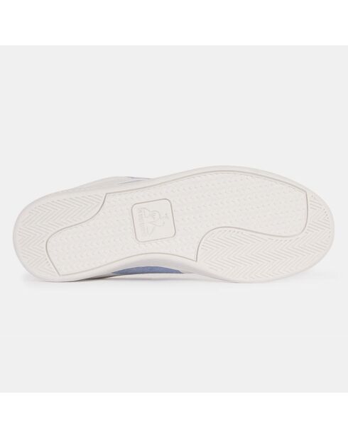 Baskets en Cuir Courtclassic blanc/belu