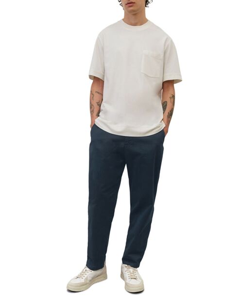 Pantalon Belsbo Jogger Coton Organic bleu marine