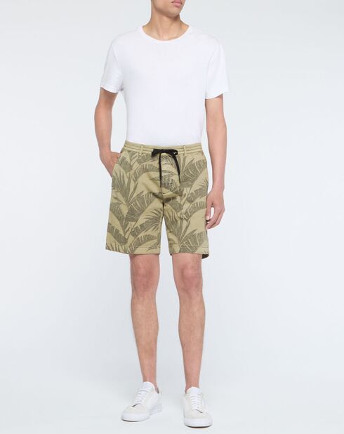 Khakifarbene Shorts von Palm Trees