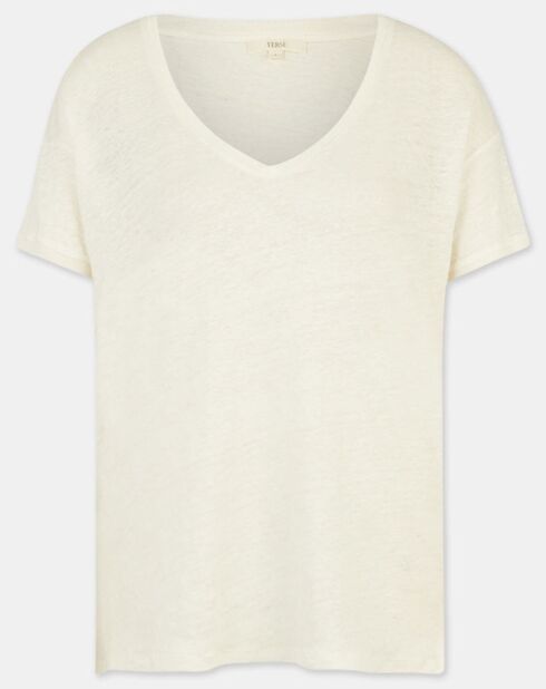 T-Shirt 100% Lin Lorelai écru
