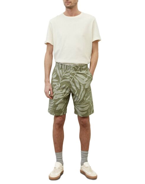 Short Eksjo en Coton bio kaki clair