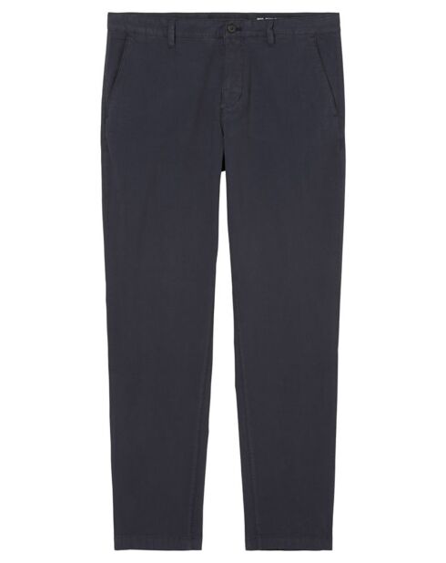 Pantalon Osby Chino Tapered Coton Bio bleu marine