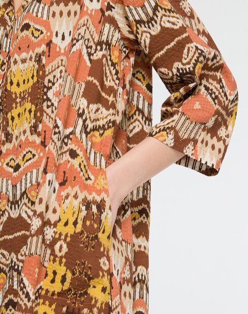 Mehrfarbiges Etosha-Kleid