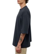 T-Shirt manches courtes Col Rd Oversize bleu marine