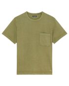T-Shirt manches courtes Poche Relax Coton Organic kaki