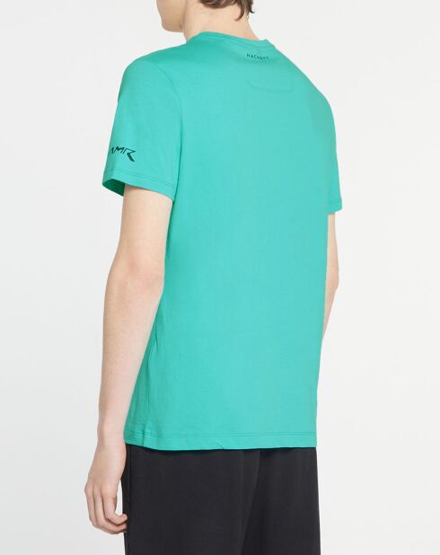 T-Shirt Logo Aston Martin Racing turquoise