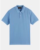 Polo 100% Coton Bio Regular Fit Basic bleu