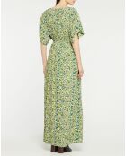 Robe longue Kimono verte