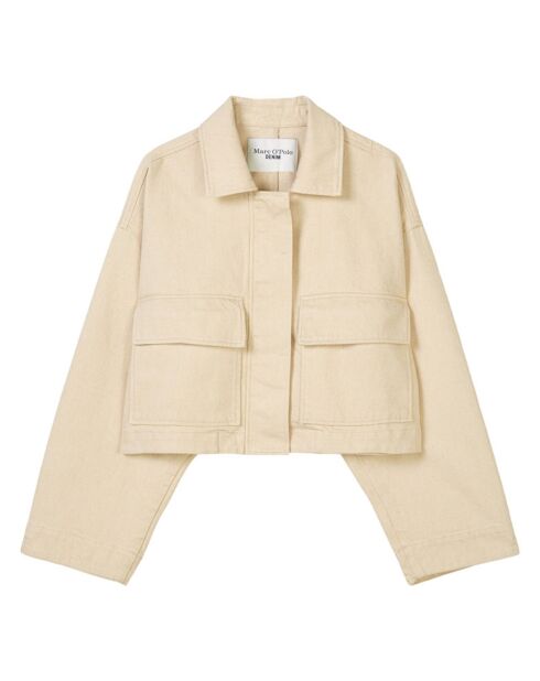 Veste en Coton & Lin Cop beige