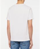 T-Shirt Logo Basic Aston Martin Racing blanc